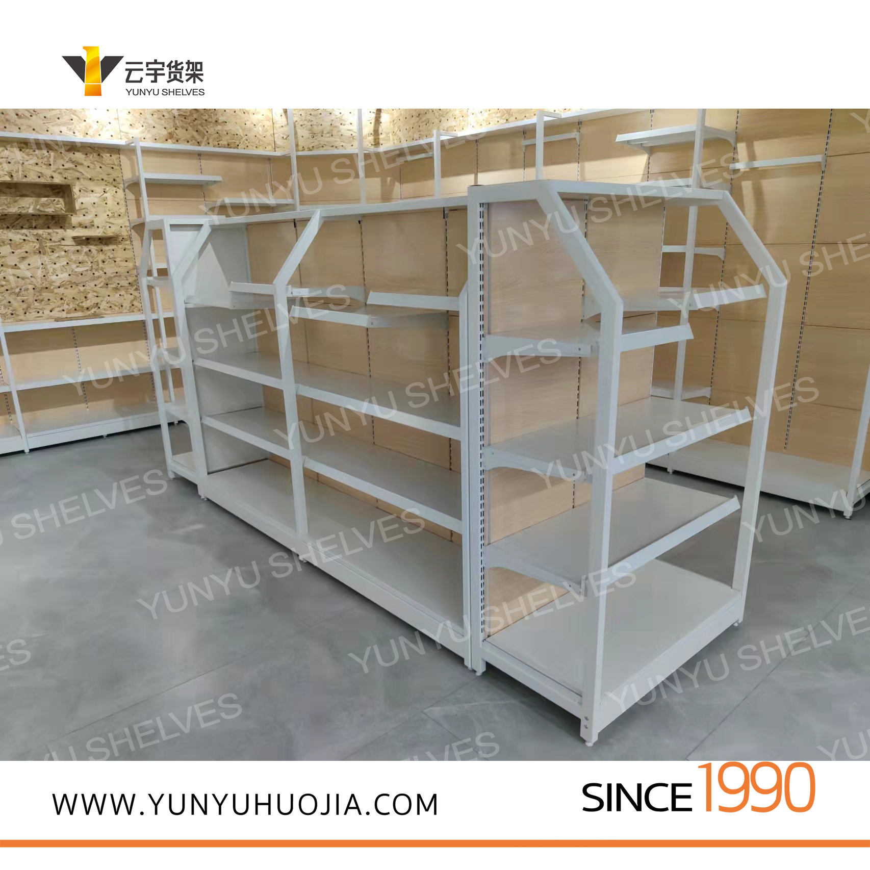 YYA7-002 新款木紋超市貨架