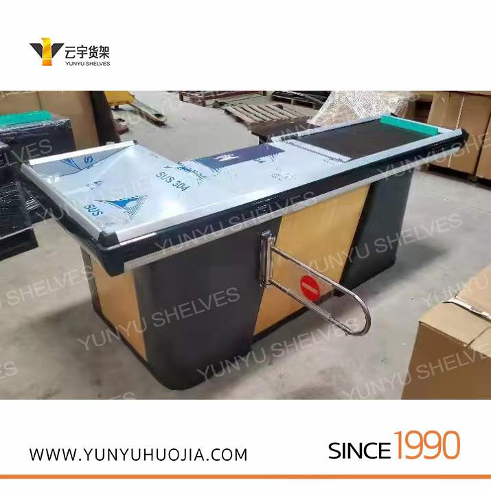 YYK1-005 新款電動(dòng)多功能收銀臺(tái)
