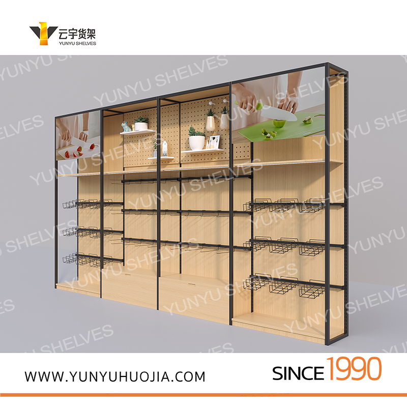 YYA7-026 新款木紋超市貨架
