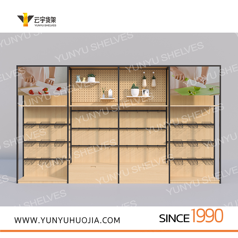 YYA7-026 新款木紋超市貨架