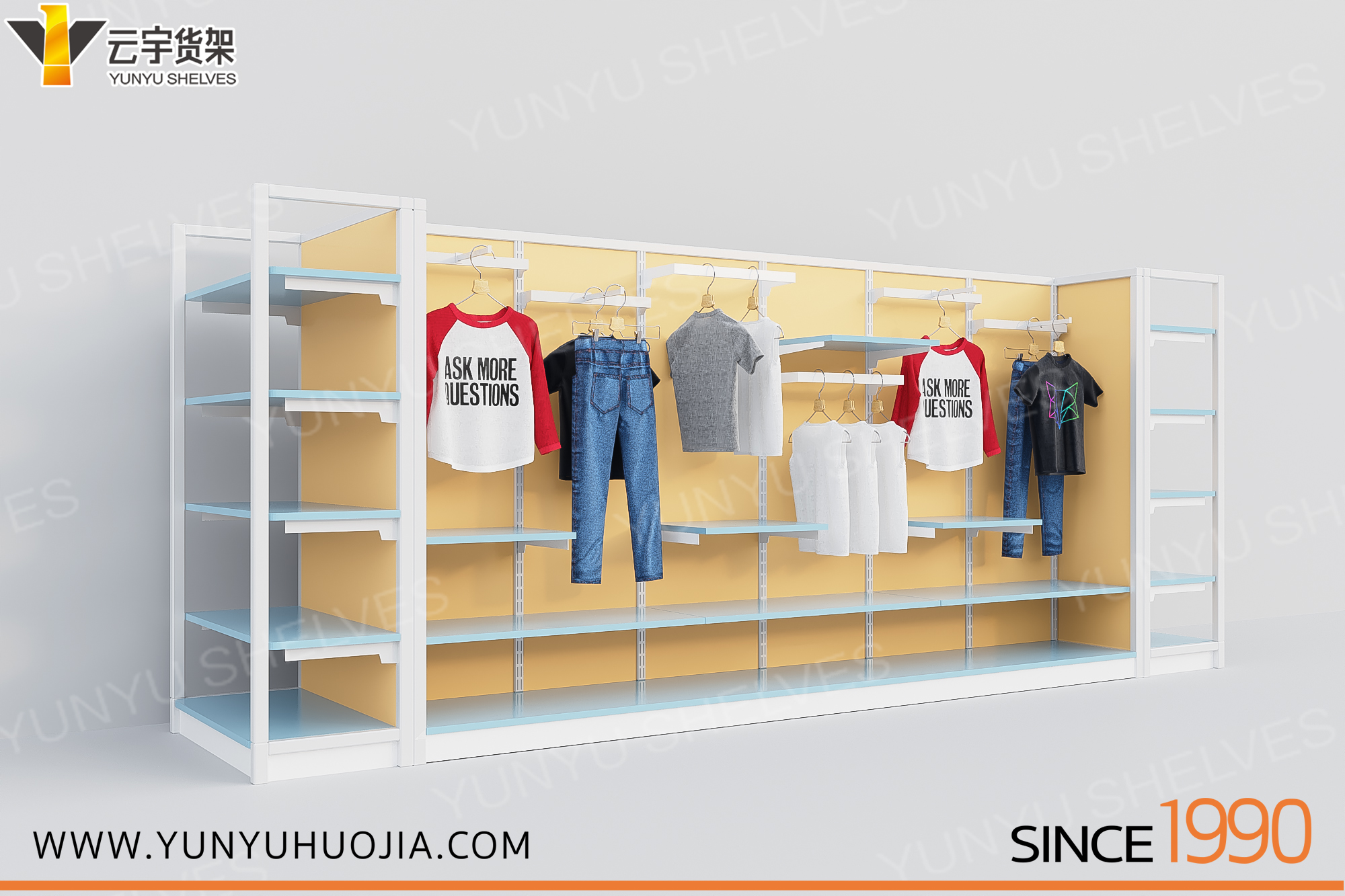 YYE-204 時(shí)尚童裝服裝架