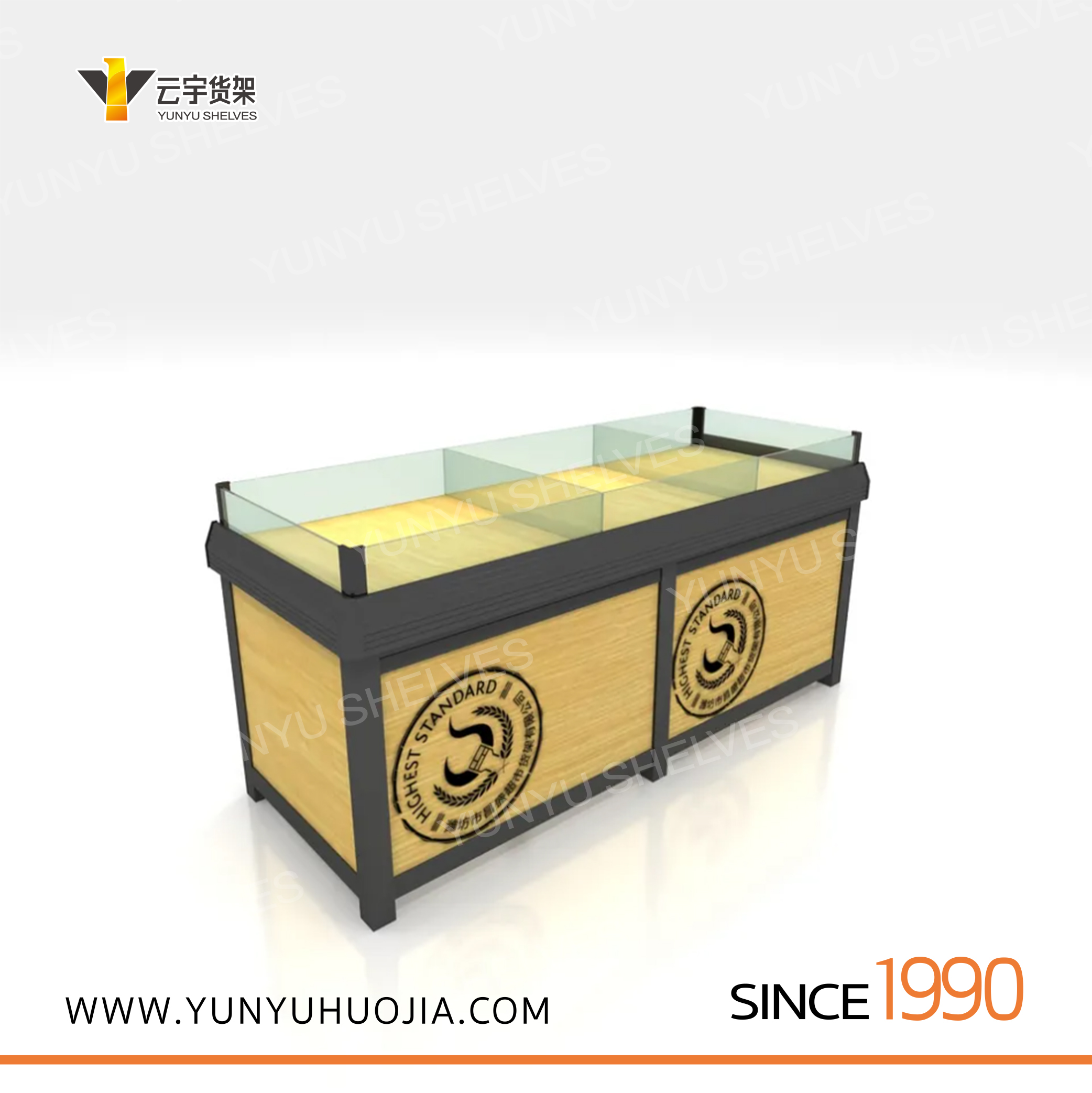 YYD-122 精品超市干貨展示架