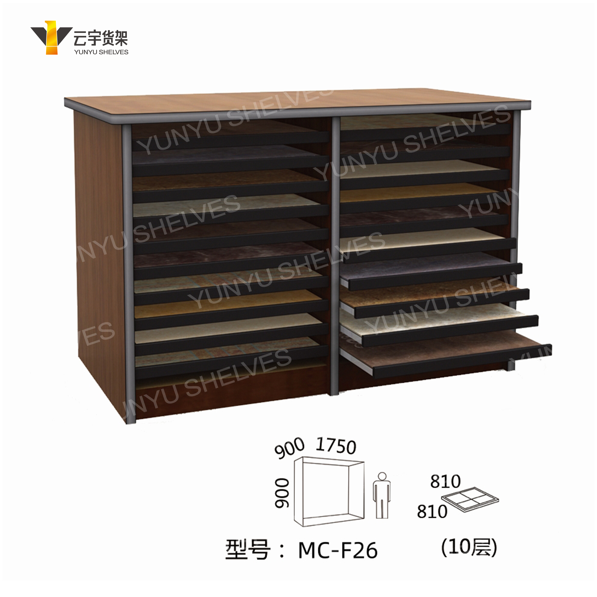 瓷磚精品展示架