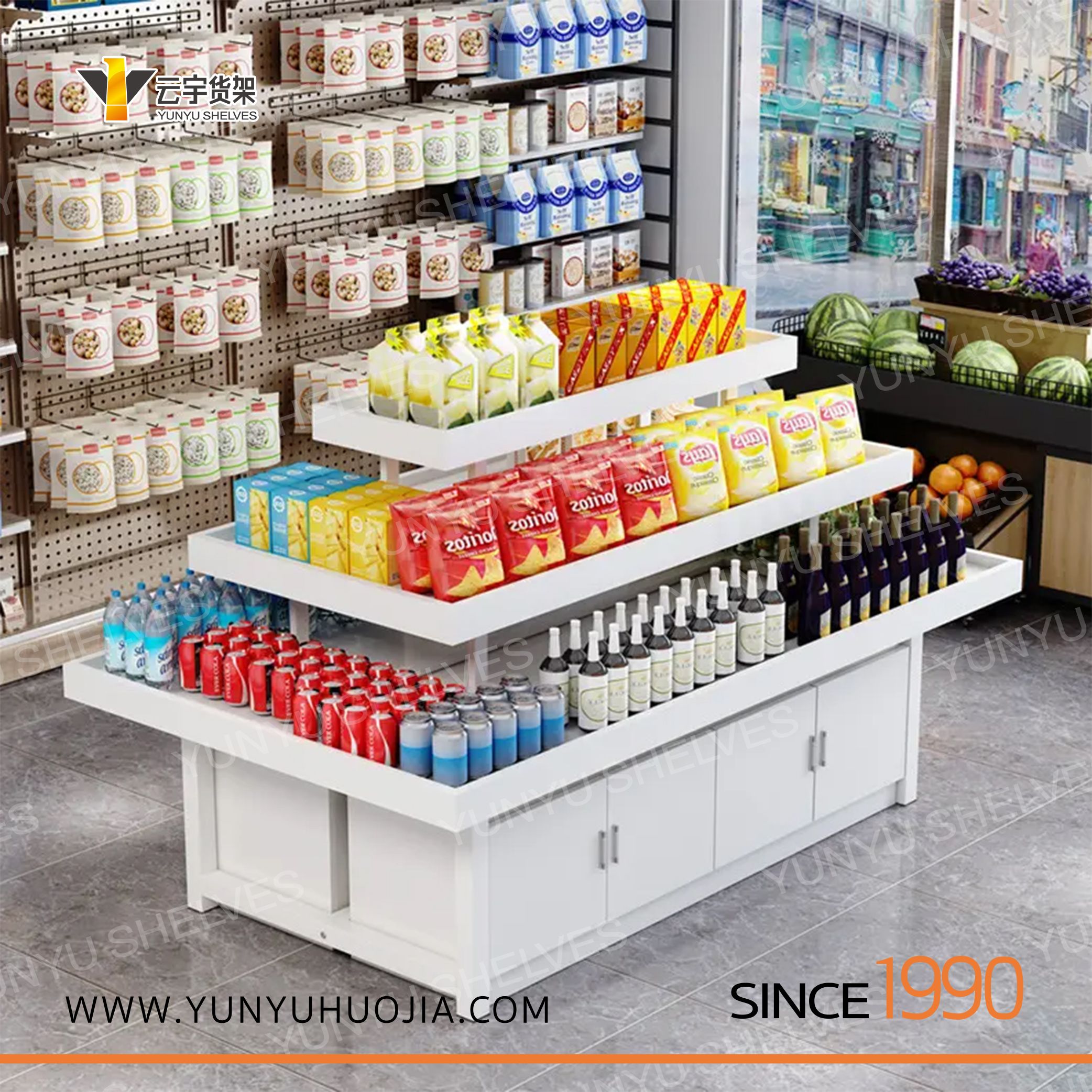 YYD-121 精品超市堆頭架