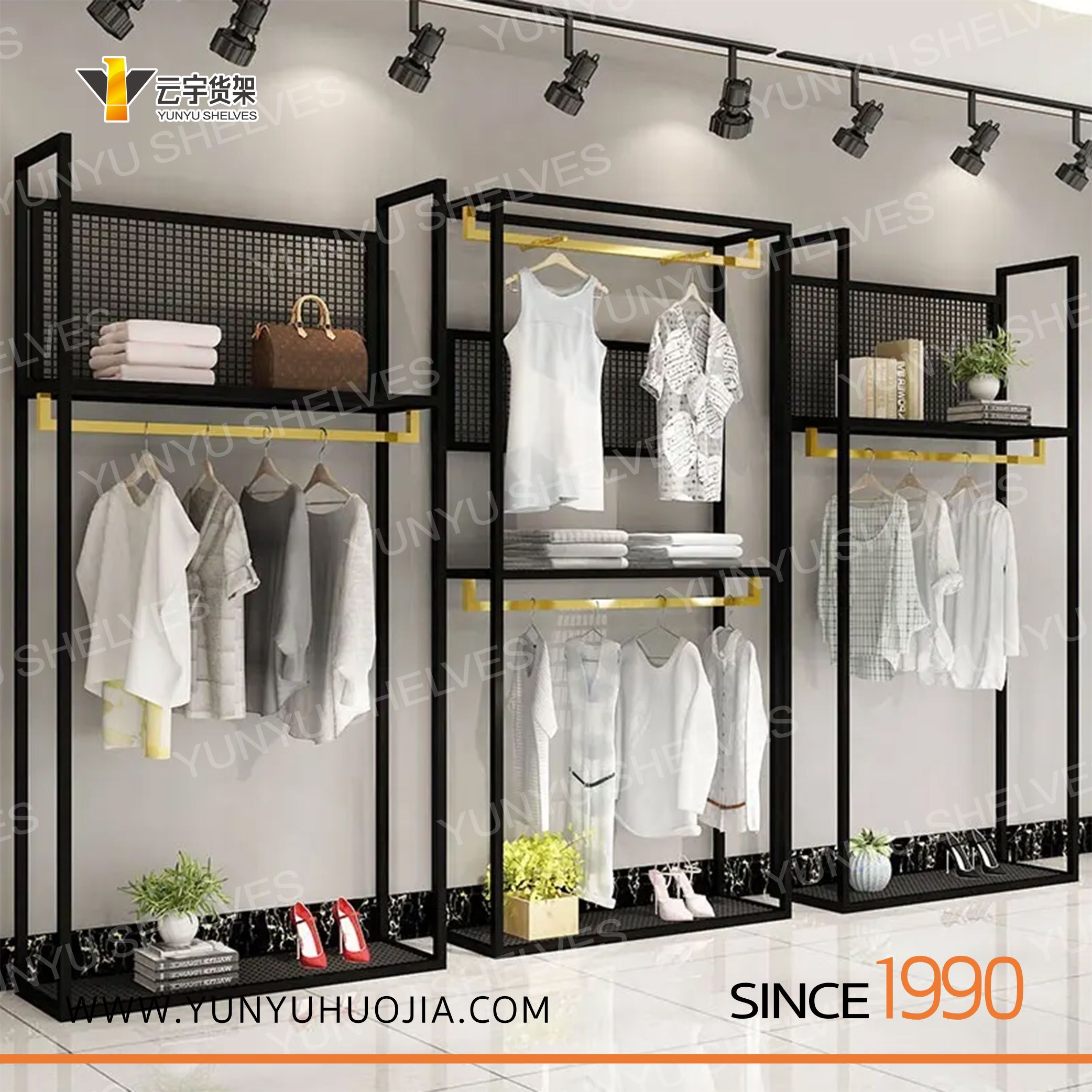 YYE-214 特做精品服裝展示架